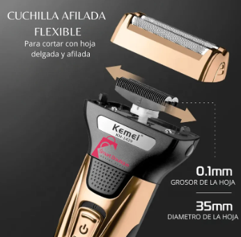 Cortapelos recargable 3 en 1