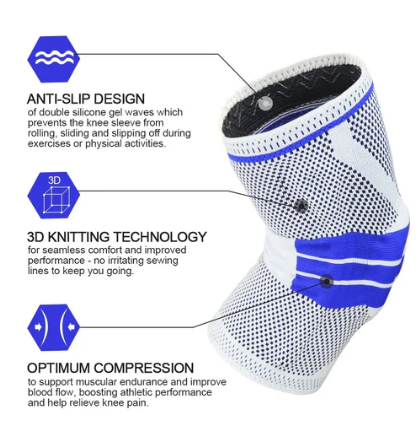 Rodillera 3D con Almohadilla L/XL – Protección y Comodidad para tus Rodillas